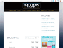 Tablet Screenshot of fritztowncinema.com